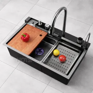Modern Multifunctional Kitchen Sink With Accessories