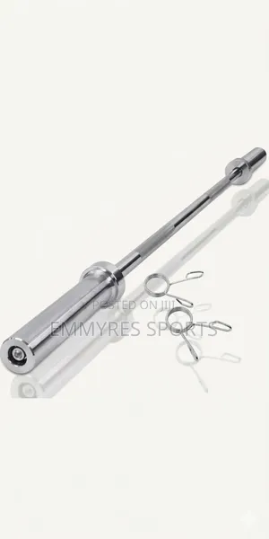 “7ft Olympic Barbell – Heavy Duty Gym Weightlifting Bar”