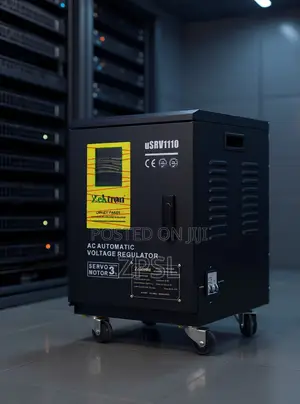 10kva Zektron Servo Voltage Regulator 80v - 260v