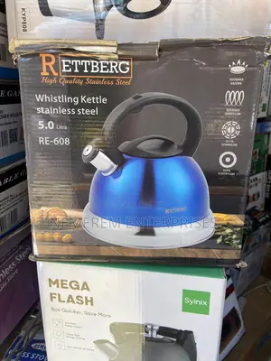 Rettberg 5.0l High-Quality Stainless Steel Whistling Kettle