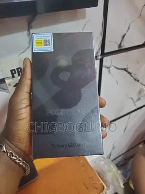 New Samsung Galaxy S22 Ultra 512 GB Black