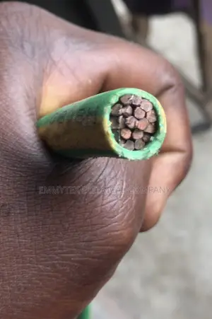 70mm Green and Yellow Cable Hard