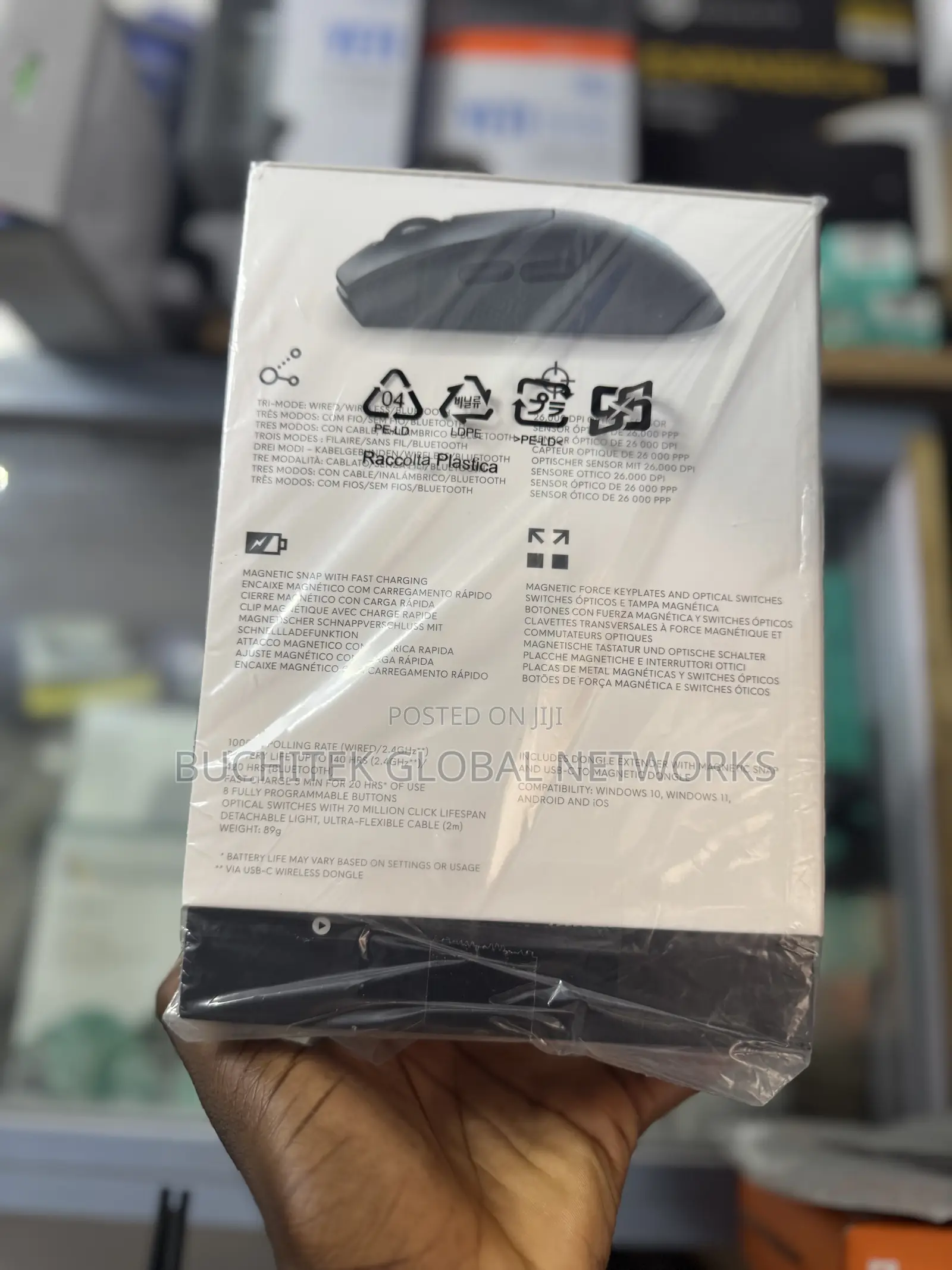 Dell Alienware Aw720m Tri-mode Wireless Gaming Mouse