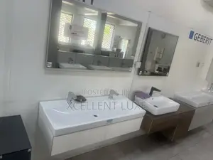 Geberit Executive Cabinet Wash Hand Basin With Mirror