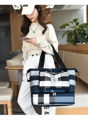1 Large Capacity Foldable Duffel Travelling Bag Lightweight