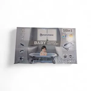 10 In 1 Baby Foldable Bathtub Set