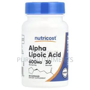 Nutricost Alpha Lipoic Acid 300mg Per Capsule 60 Capsules