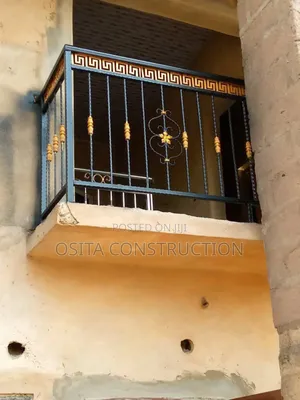 Simple Wrought Iron Handrail Design