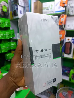 New Infinix Note 60 Pro 256 GB Black