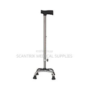 Heavy-Duty Ergonomic 4-Foot Walking Stick