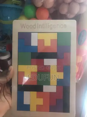 Wooden Intelligence Russia Blocks