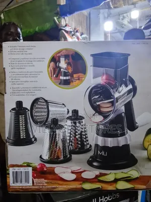 Miu Rotary Drum Grater With 4 Attachments