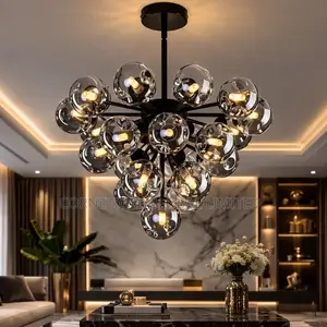 Modern Bubble/Cluster Globe Chandelier (20 Bulbs)