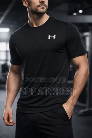Black Under Armour Performance T-shirt