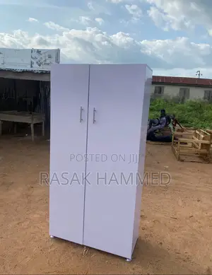 3ft by 6ft Wardrobe White