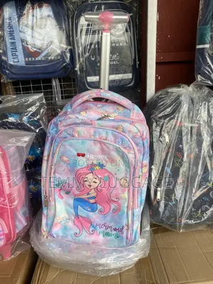 Children Trolley Backpack/School Bag