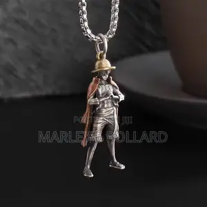 Anime Style Alloy Antique Silver Rope Necklace