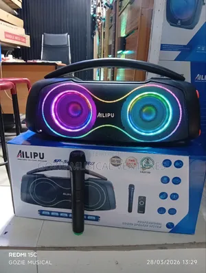 Alilpu Speaker With One Wireless Microphone Sp 52010 Pro