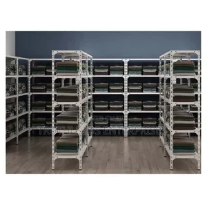 Heavy-Duty Reinforced Metal Storage Rack