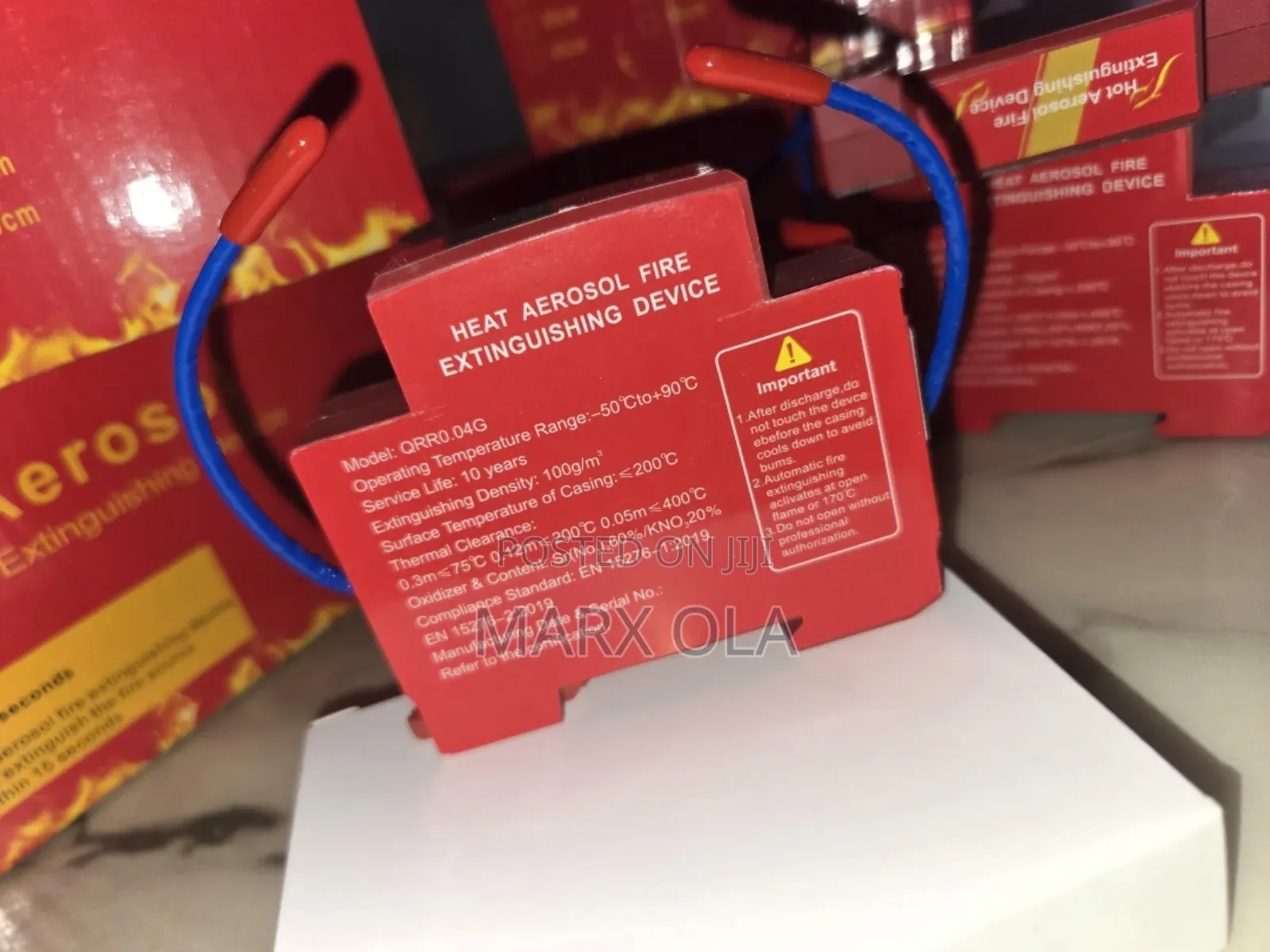 Automatic Fire Extinguisher Breaker Type