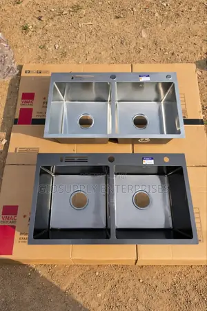 Vimac Double Bowl Stainless Steel Kitchen Sinks
