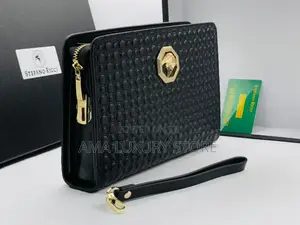 Stefano Ricci/Prada/Hermes Genuine Leather Luxury Men's Designer Purse