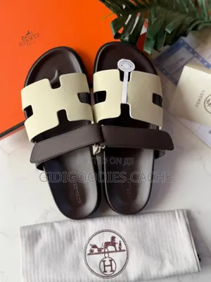 Hermes 2-Tone Women’S Slippers