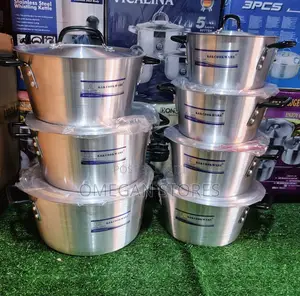 7pcs Heavy Duty Aluminium Cookware