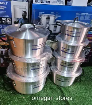 7pcs Heavy Duty Aluminium Cookware