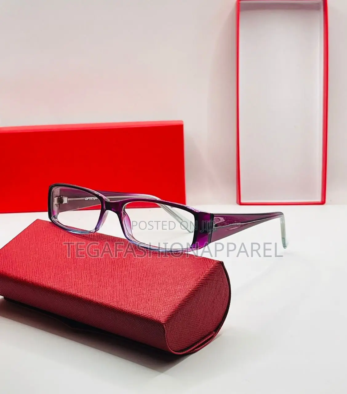 Sheer Rectangle Eyewear Frames