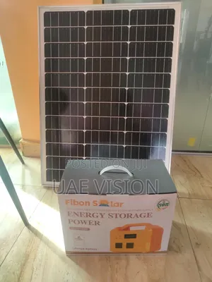 Solar Energy Storage System 500watts Fan Laptop Tv Bob
