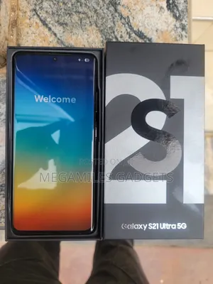 New Samsung Galaxy S21 Ultra 5G 256 GB Black