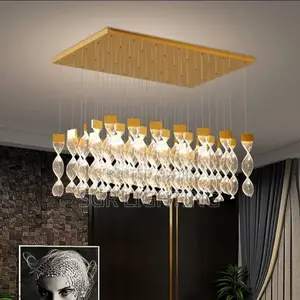 Luxury Crystal Ceiling Fitting Chandelier Light