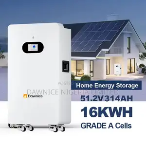 Reliable 16kwh Dawnice 51.2v 314ah Lithium for Big Homes