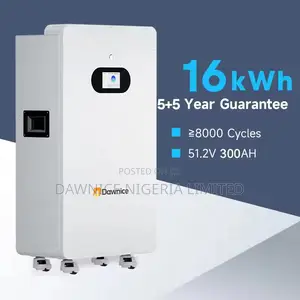 16kwh Dawnice 51.2v 314ah Battery: No More Power Failure