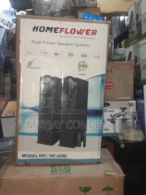 Homeflower High Power Hometheater Sound System With Microphone-Karaoke