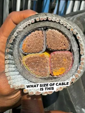 120mmx4core Amoured Cable