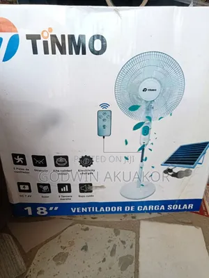 Rechargeable Solar Fan
