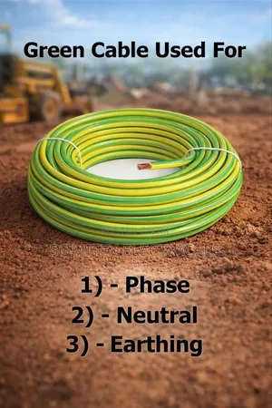 120mmx1core Green and Yellow