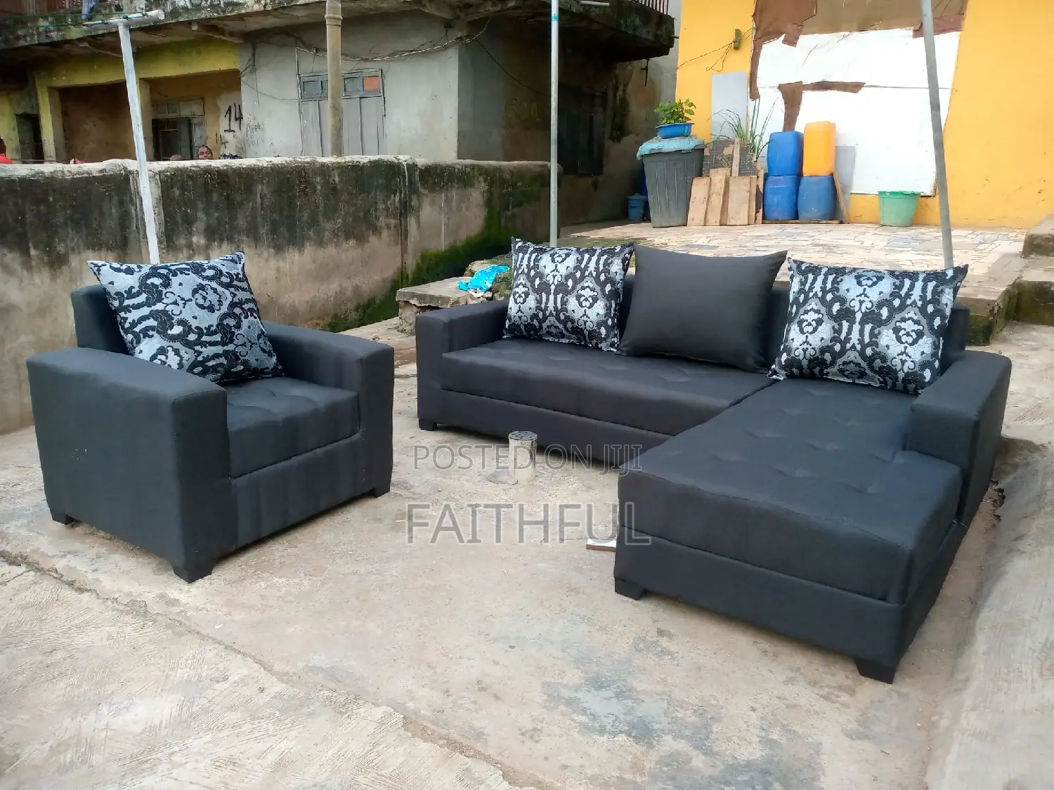L- Shape Sofa Chair Available