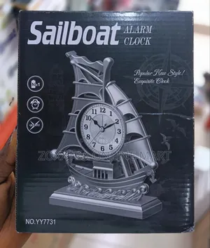 Vintage Sailboat Alarm Clock