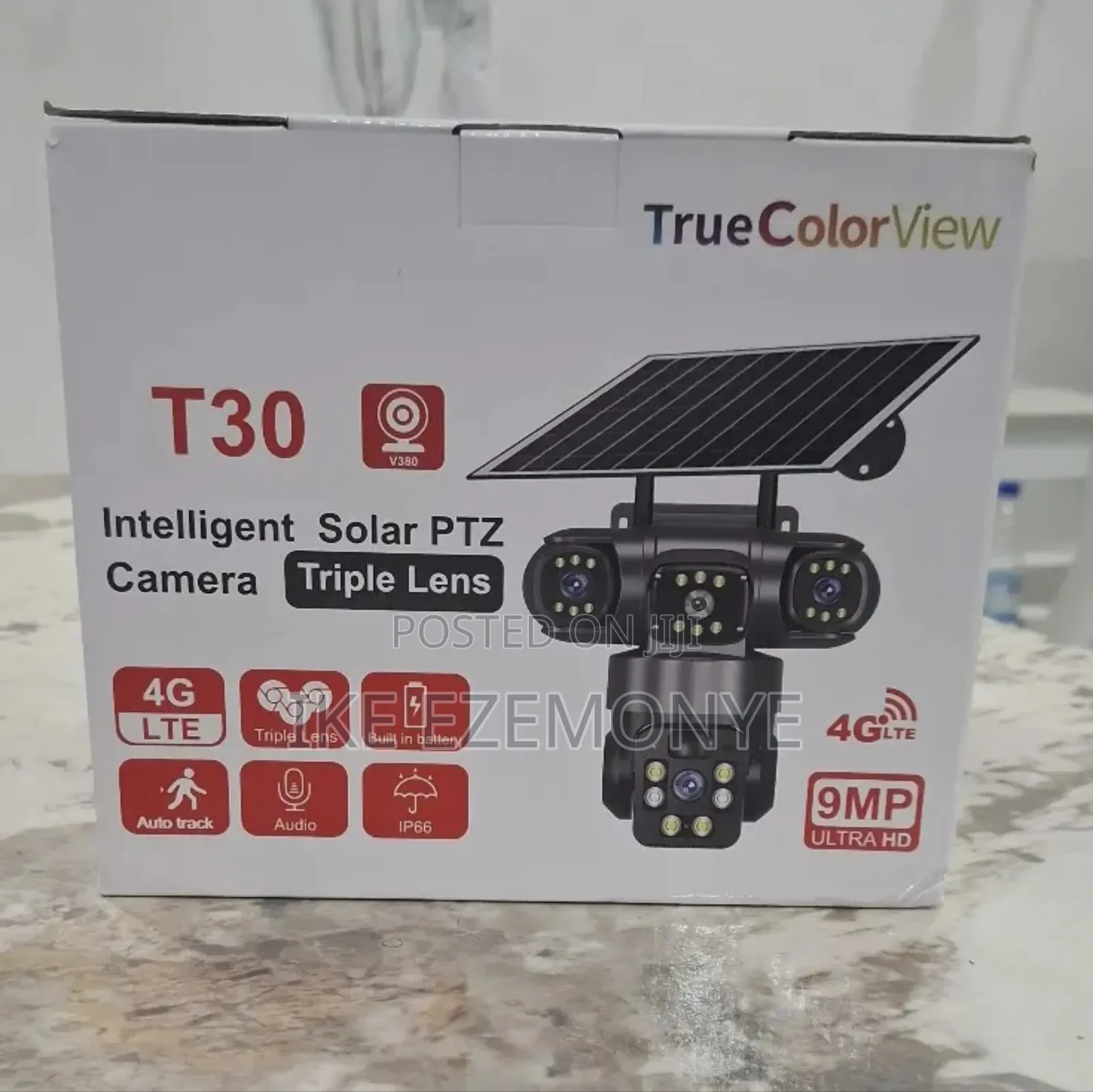 Triple Lens Solar Camera