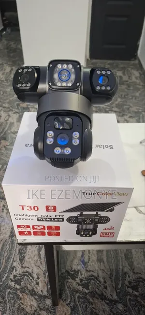 Triple Lens Solar Camera