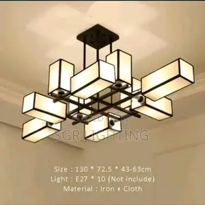 By 10 Hand Chinese Golden Hardware Living Room Led Light