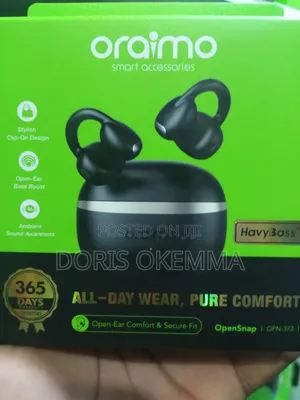 Original Oraimo Opensnap Open-Ear Earbuds – Havybasstm