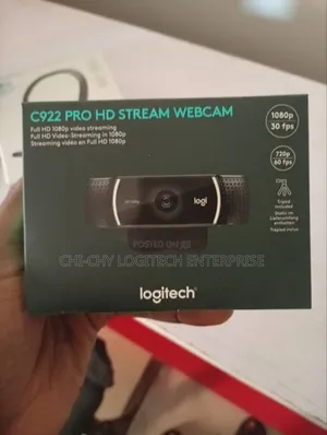 Logitech C922 Pro Hd Webcam 1080p/30fps 720p/60fps Usb