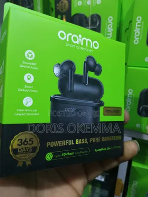 Oraimo Spacebuds Lite (Otw-324) Sound360 Spatial Audio 40hr Battery