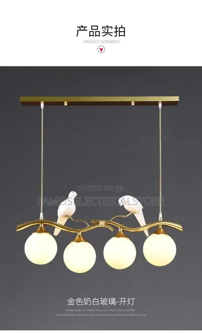 Elegant Gold Linear Chandelier