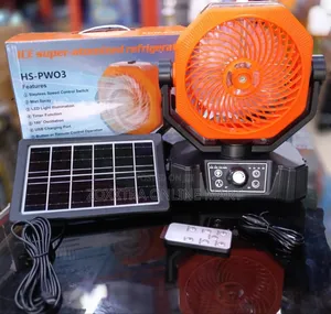 Ice Super Atomised Rotating Solar Fan