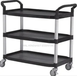 Quality Plastic 3 Layer Food Trolley